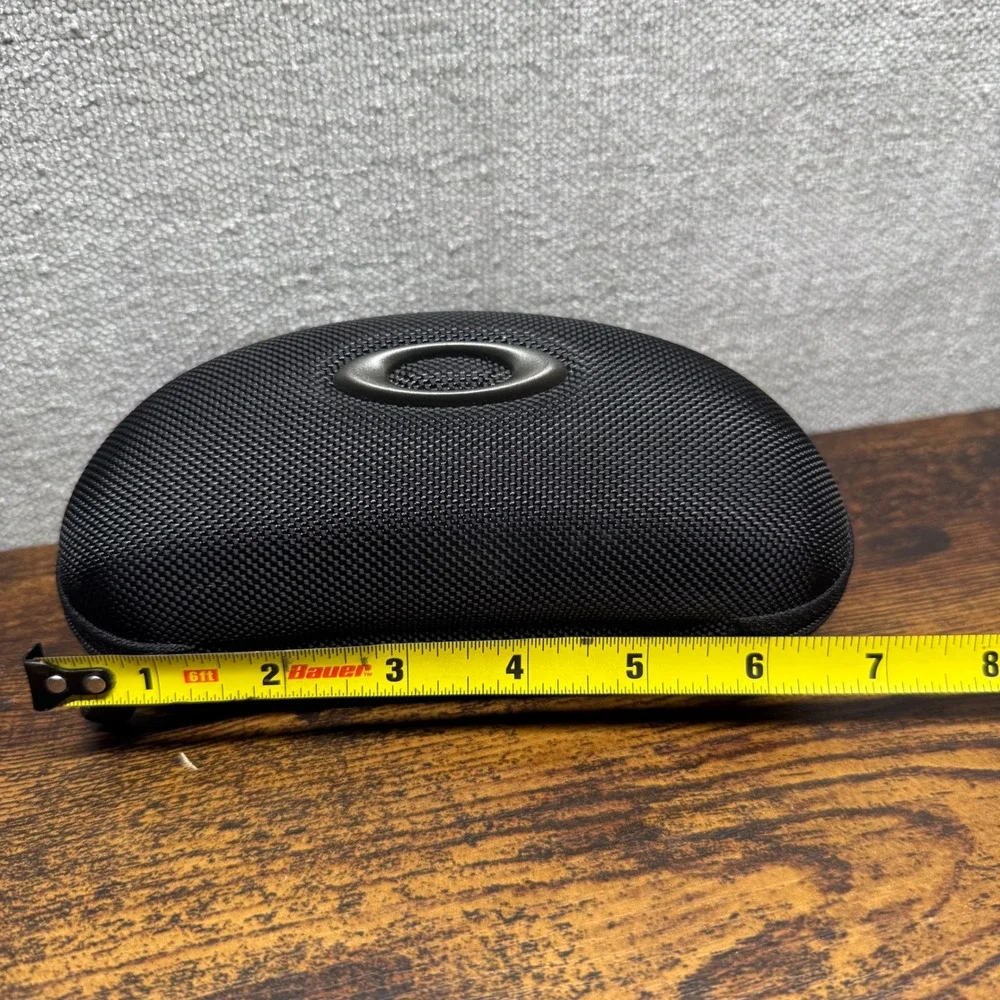 Oakley Vault Sunglasses Case Black Hard Shell Ballistic Nylon Zippered Eyewear